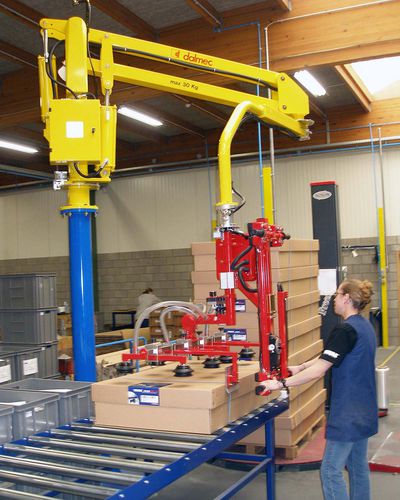 Pneumatischer Manipulator - DALMEC - mit Vakuum / Umschlag / Säulen