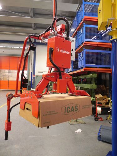 Elektrischer Manipulator - DALMEC - mit Greifsystem / für Karton / für Lebensmittel
