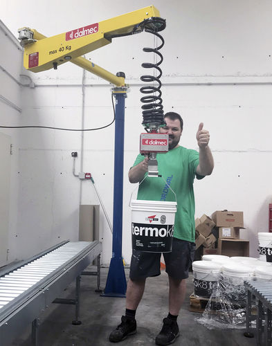 Elektrischer Manipulator - DALMEC - mit Haken / für Greifanwendungen / Umschlag