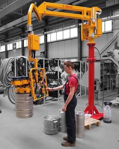 Fassmanipulator - DALMEC - pneumatisch / elektrisch / mit Greifsystem