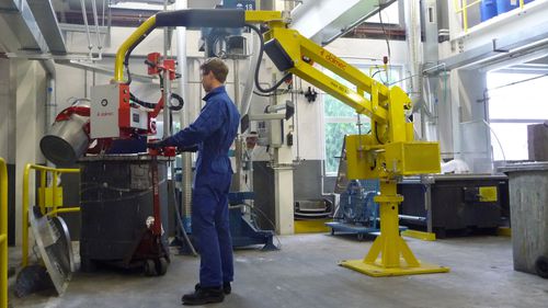 Pneumatischer Manipulator - DALMEC - mit Greifsystem / für Greifanwendungen / Fass