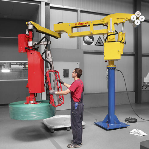 Pneumatischer Manipulator - DALMEC - elektrisch / mit Hubmagnet / mit Greifsystem