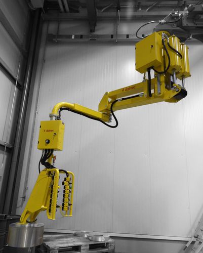 Pneumatischer Manipulator - DALMEC - mit Vakuum / zum Entladen / Umschlag
