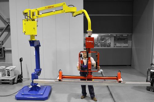 Manipulator für die Stahlindustrie - DALMEC - pneumatisch / mit Hubmagnet / für mechanische Bauteile