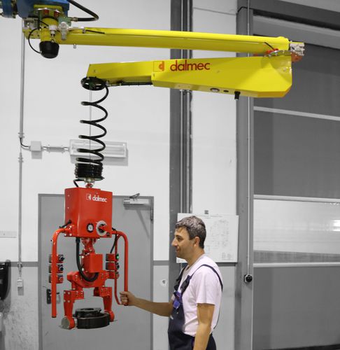 Pneumatischer Manipulator - DALMEC - mit Haken / mit Hubmagnet / Umschlag