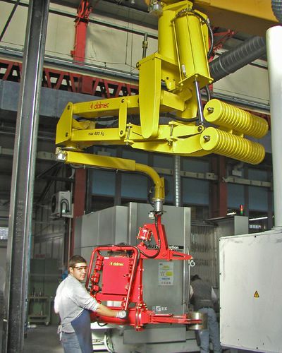Pneumatischer Manipulator - DALMEC - mechanisch / mit Greifsystem / für mechanische Bauteile
