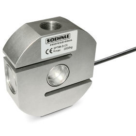 Zugkraft-Wägezelle - SPT68 - Soehnle Industrial Solutions GmbH - S-förmig / Edelstahl / OIML