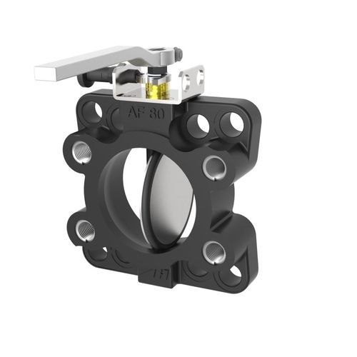 Absperrklappe - SDA series - ASA technology Produktions- und Vertriebs GmbH - Hebel / hydraulisch / Spann