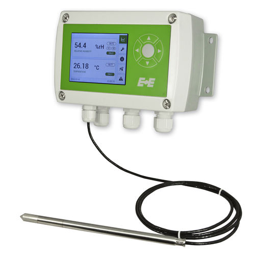 Feuchte- und Temperatursensor / High-End - EE310 - E+E ELEKTRONIK - relativ / absolut / wandmontiert