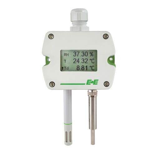 Feuchte- und Temperatursensor / für Umgebungen mit hoher Luftfeuchtigkeut - EE211 - E+E ELEKTRONIK - relativ / kanalmontiert / RS-485