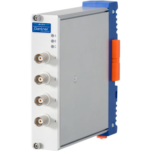 EA Modul / EtherCAT - Q.bloxx XE A111 BNC - Gantner Instruments - digital / analog / 4 Analogeingänge