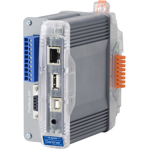 Datenerfassungsmodul für DIN-Schiene - Q.gate DPT - Gantner Instruments - USB / Ethernet Interface / mit Steuergerät