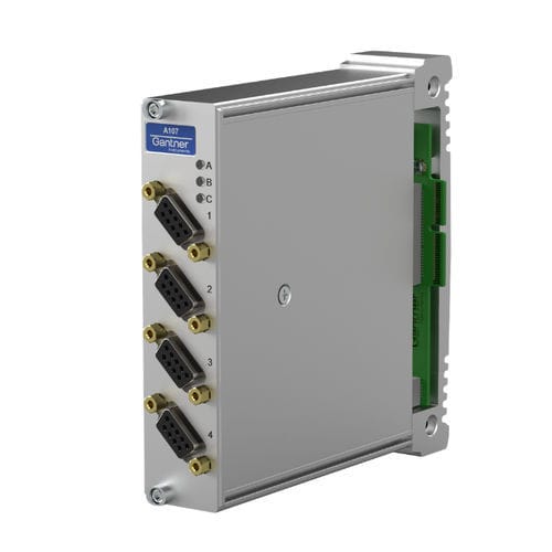 Spannungsmessmodul - Q.brixx XE A107 4M1 - Gantner Instruments - Strom / Dehnung / Thermoelement