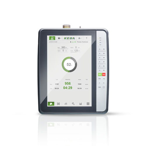 Multi-Touch-Screen-Bedienterminal - KeTop T150 - KEBA Group AG - mit kapazitivem Touchscreen / mit Tastatur / mobil
