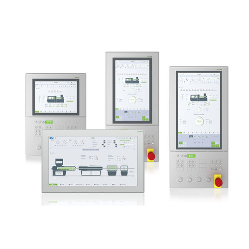 Multi-Touch-Screen-HMI - KeTop OP 500 series - KEBA Group AG - mit Tastatur / einbaufähig / 1024 x 768