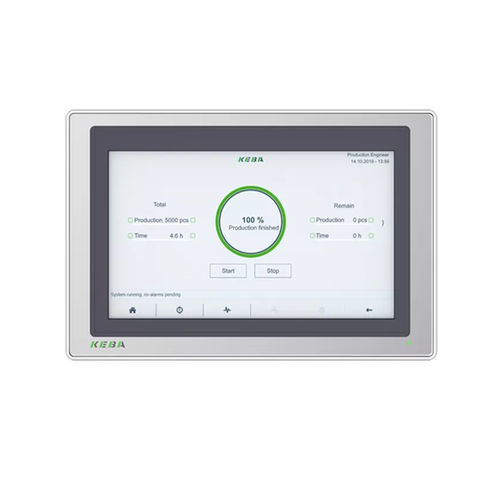 Terminal mit Touchscreen - KeTop OP 400 - KEBA Group AG - einbaufähig / 800 x 600 / 1024 x 768