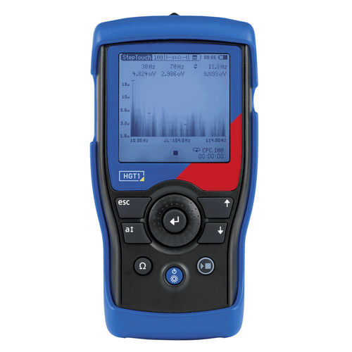 Massentester - HGT1 - OMICRON electronics - für Elektroinstallation / Handgerät / mit LCD-Bildschirm