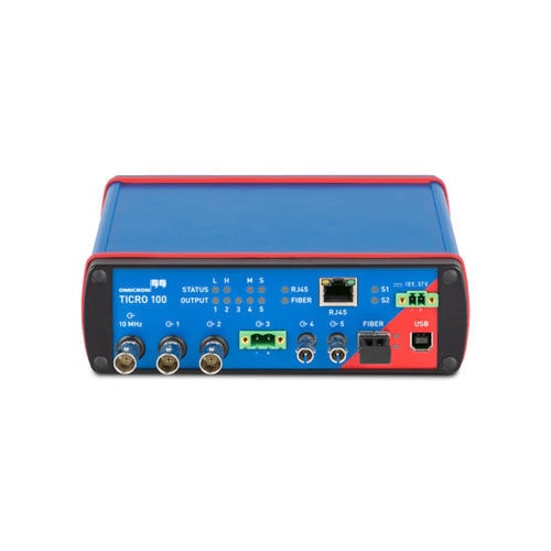 PTP-Konverter - TICRO 100  - OMICRON electronics - Ethernet / IEEE 1588 / programmierbar