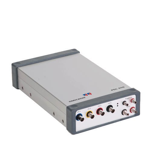 Teilentladungs-Messinstrument - PDL 650 - OMICRON electronics - akustisch / für Transformatoren