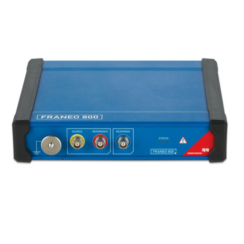 Signalanalysator - FRANEO 800 - OMICRON electronics - für Stromnetz / elektrisch / Leistung