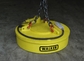 Elektrisch geschalteter Elektro-Lasthebemagnet - LM Fabricated  series - WALKER MAGNETICS - für Schrottumschlag / für Eisenpartikel / zirkulär