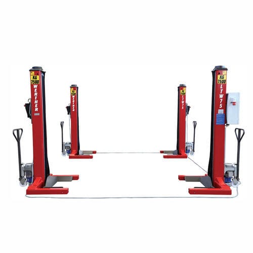 Bewegliche Säule / 4-Säulen - LTW series - WERTHER - SOLLEVAMENTO - 10 t / 7,5 t / 8,5 t
