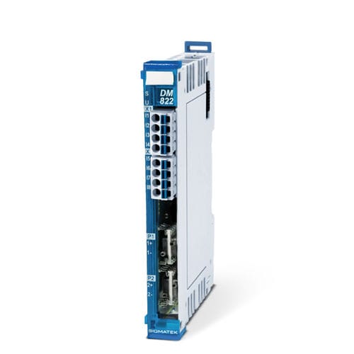 Digitales Eingangsmodul - DM 822 - SIGMATEK GmbH & Co KG - 2 E / 8 Digitaleingänge / Differenzdruck
