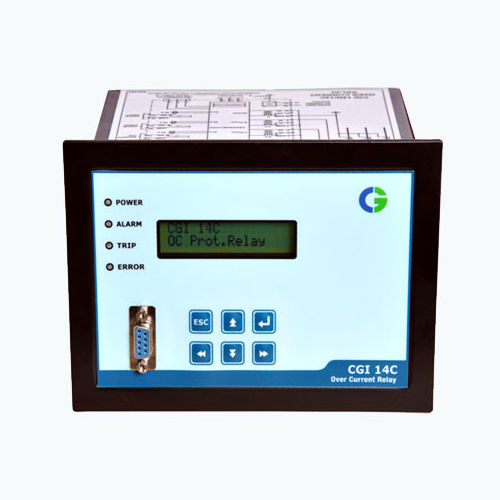 Überstromschutzrelais - CGI 14N/C - CG Power Systems - für Schalttafelmontage / digital / programmierbar