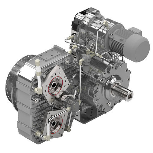 Hybrid-Schaltgetriebe / für Schifffahrtsanwendungen - Revox® HE - DESCH - für Baumaschinen