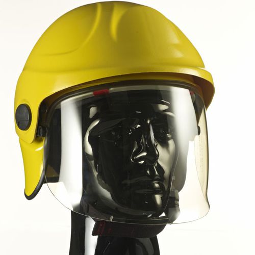EN16473-Helm - Cromwell F900 - helmets integrated - gelb / mit Visier
