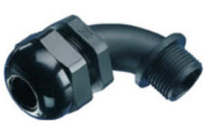 Polyamid-Kabelverschraubung - IP68 - ADAPTAFLEX - IP68 / rechtwinkelig