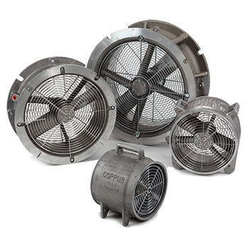 Kanalisierbarer Ventilator - RF series - COPPUS - Hochleistung / hoher Durchfluss / Hochtemperatur