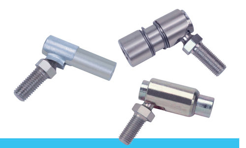 Gewinkeltet Kugelgelenk - S series - Cablecraft Motion Control - Zink / Kohlenstoffstahl / schnelltrennbar