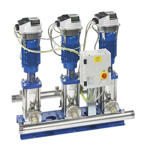 Elektrisches Druckerhöhungspumpenaggregat - GHV series - LOWARA - mit variabler Geschwindigkeit / mehrstufig / mit integrierter Steuerung