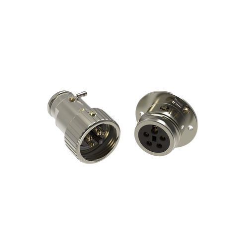Stromversorgungs-Steckverbinder - FireMate - Hawke International U.K - Socket / Messing / Nickel