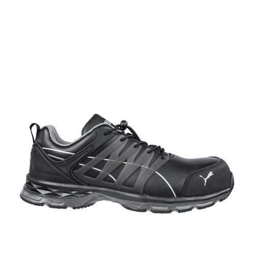 Rutschfeste Sicherheitsschuhe - VELOCITY 2.0 BLACK LOW - PUMA SAFETY SHOES - stichfest / Hitzeschutz / Zur elektrostatischen Entladung