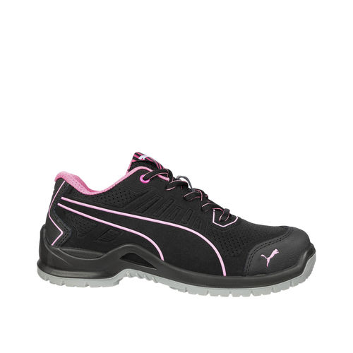 Rutschfeste Sicherheitsschuhe - FUSE TC PINK WNS LOW - PUMA SAFETY SHOES - stichfest / Zur elektrostatischen Entladung / Mikrofaser