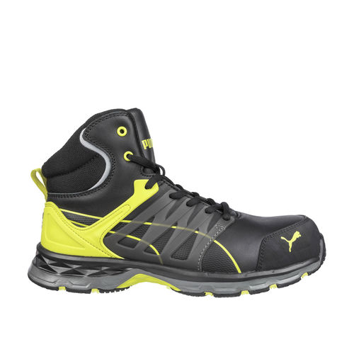 Sicherheitsstiefel für industrielle Nutzung - VELOCITY 2.0 YELLOW MID - PUMA SAFETY SHOES - für Baustelle / rutschfest / Zur elektrostatischen Entladung
