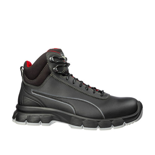 Sicherheitsschuhe für Baustelle - CONDOR BLACK MID - PUMA SAFETY SHOES - rutschfest / stichfest / Zur elektrostatischen Entladung
