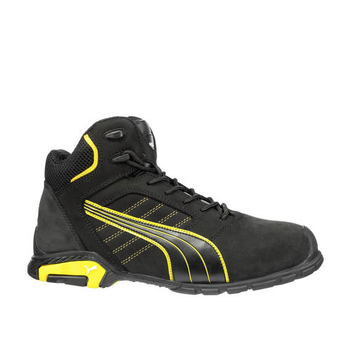 Rutschfeste Sicherheitsschuhe - AMSTERDAM MID - PUMA SAFETY SHOES - stichfest / Leder / S3