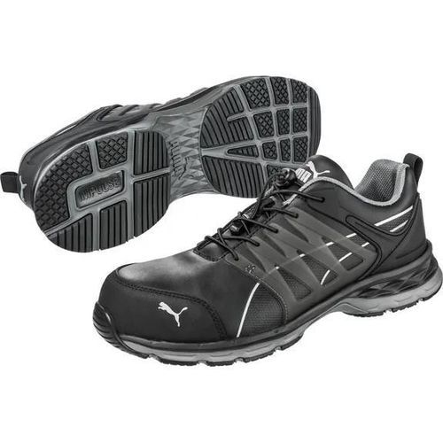 Hitzeschutz-Sicherheitsschuhe - Velocity 2.0 Black Low 643840 - PUMA SAFETY SHOES - rutschfest / Zur elektrostatischen Entladung / Leder