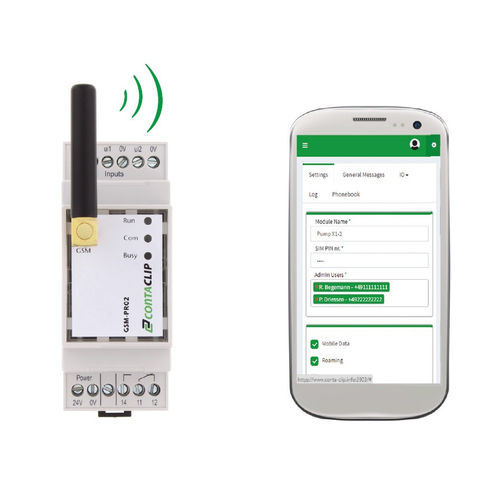 GSM-Kommunikationsmodul - GSM-PRO2 - CONTA-CLIP Verbindungstechnik GmbH - Fern