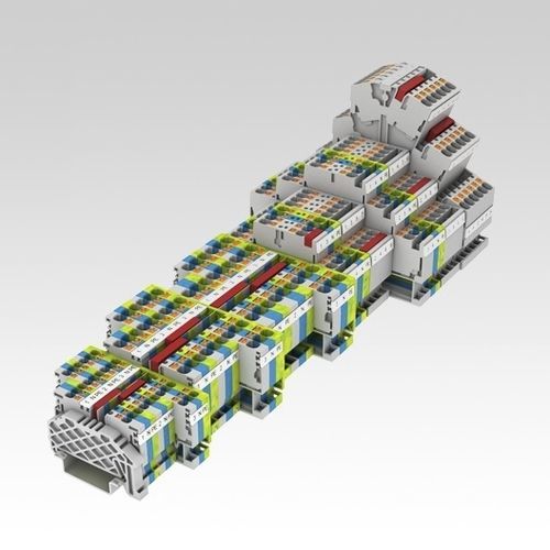 Push-in-Klemmenblock - FRK - CONTA-CLIP Verbindungstechnik GmbH - Federdruck
