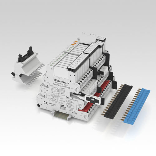 Sicherheitsrelaismodul - IRC - CONTA-CLIP Verbindungstechnik GmbH - Hutschienen