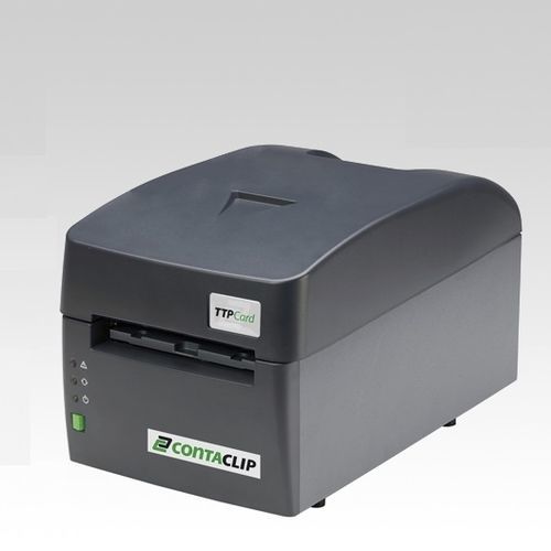 Kompakter Thermotransferdrucker - TTPCard - CONTA-CLIP Verbindungstechnik GmbH