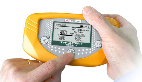 Stromnetz-Analysator - TVHUNTER+ ISDB-T - PROMAX ELECTRONICA - Netzqualität / tragbar