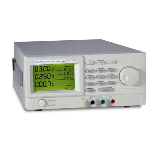 Tischnetzteil - FA-405 - PROMAX ELECTRONICA - AC/DC / einstellbar / programmierbar