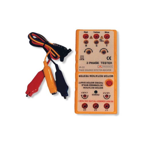 Drehfeldrichtungsanzeiger - AR-225 - PROMAX ELECTRONICA - LED / Handgerät