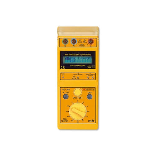 RCD-Tester - PE-365 - PROMAX ELECTRONICA - Kabel / digital