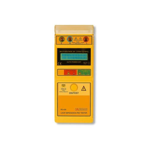 Erdungsschleifenimpedanz-Prüfgerät - PE-425 - PROMAX ELECTRONICA - Stromnetz / digital